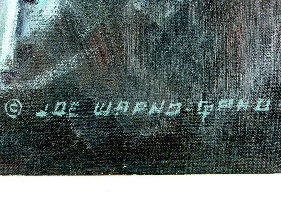Joe Waano Gano (CA,1906-1982) oil painting - 4
