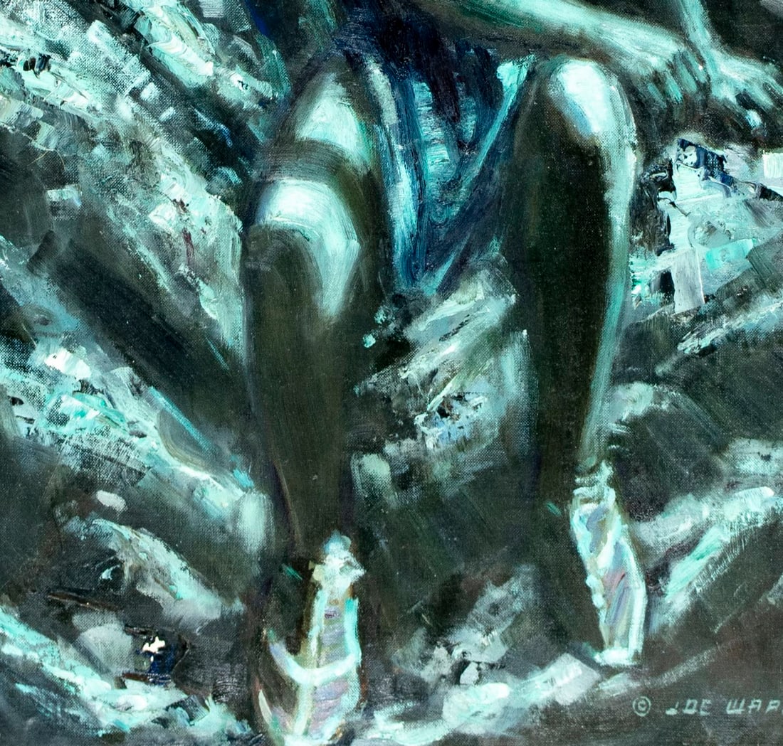 Joe Waano Gano (CA,1906-1982) oil painting - 6