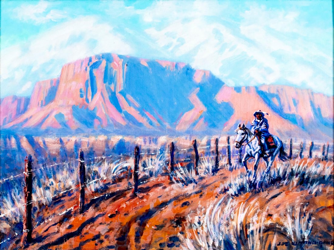 Joe Waano Gano (CA,1906-1982) oil painting (1 of 14)