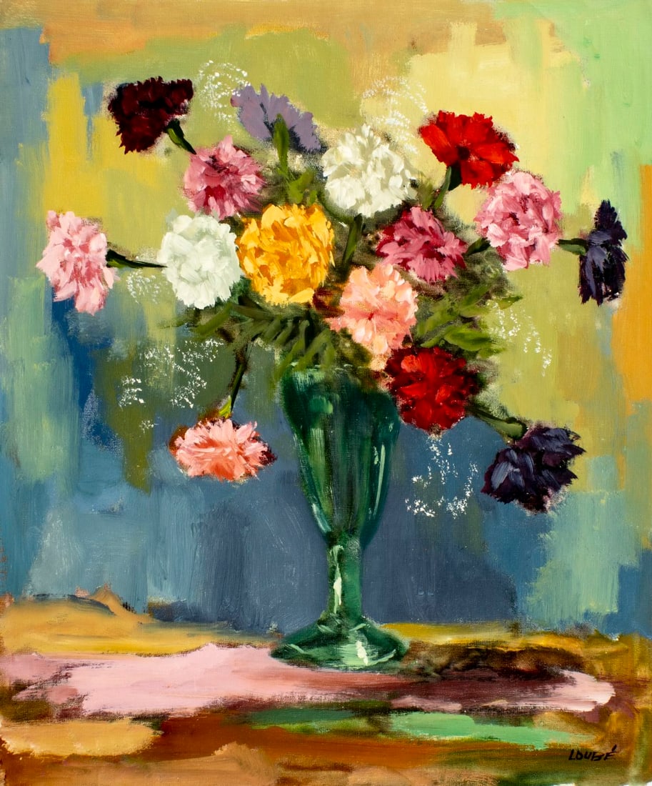 Loube (Europe,20C) oil painting (1 of 13)