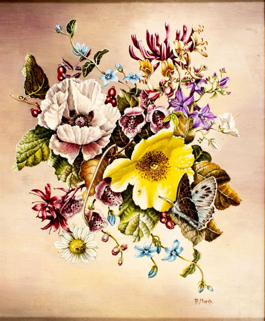 P March (Europe,20C) oil painting (1 of 13)