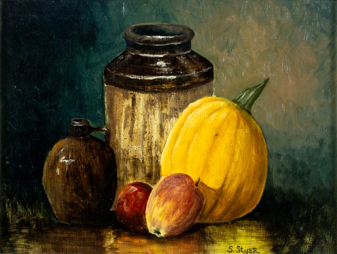 Susan Styer (PA,20/21C) oil painting (1 of 13)