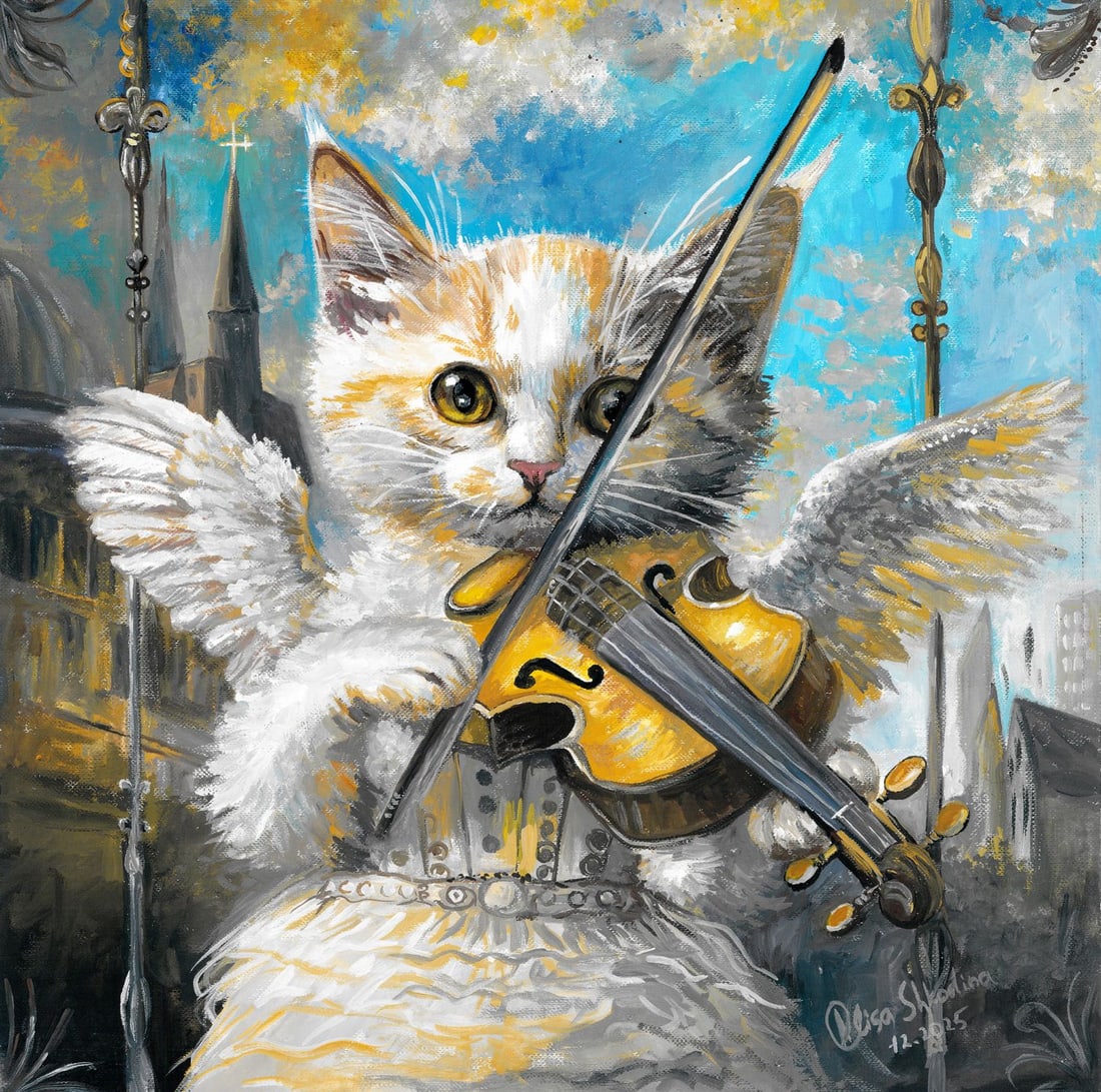 Alisa Shkodina (Ukraine,b 1992) oil painting (1 of 12)