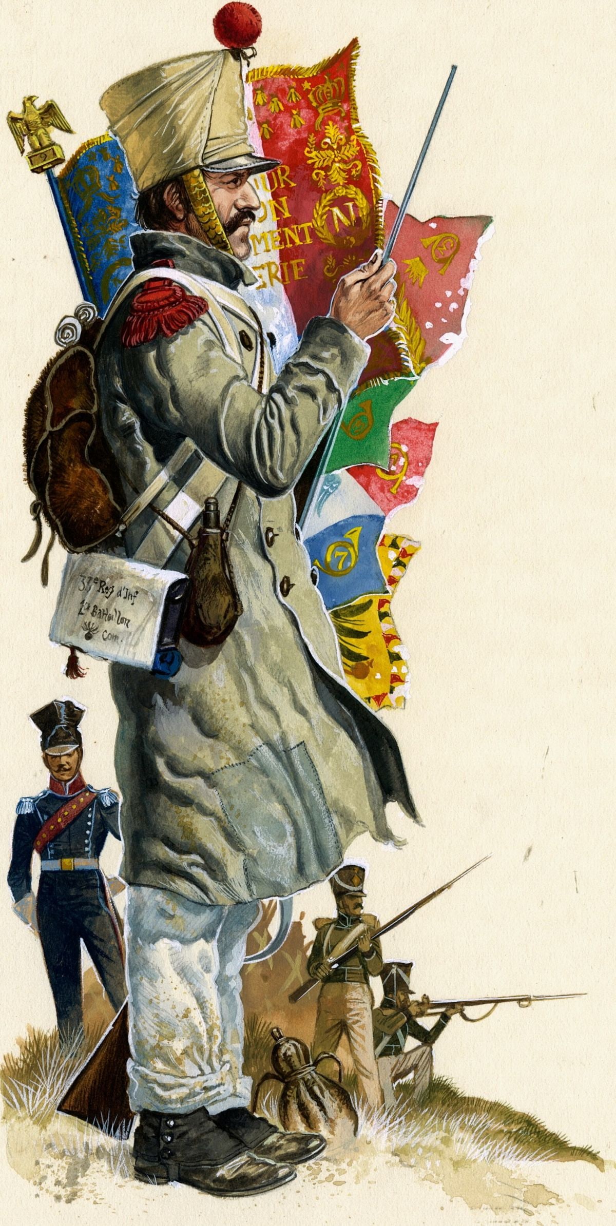 Gerry Embleton (UK,1941-?) watercolor painting (1 of 14)