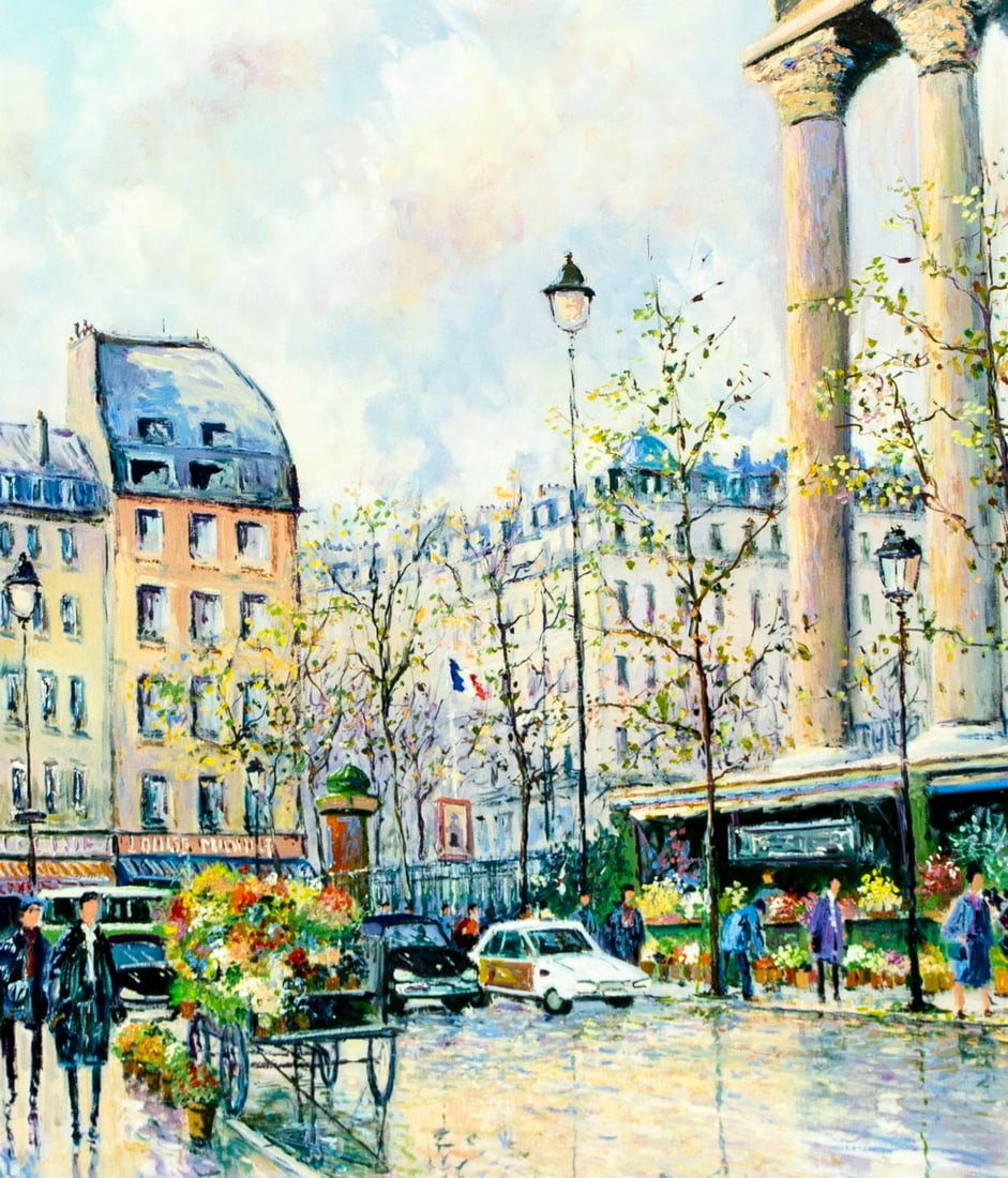 Yetvart Kaprielian (France,b 1959) oil painting - 5