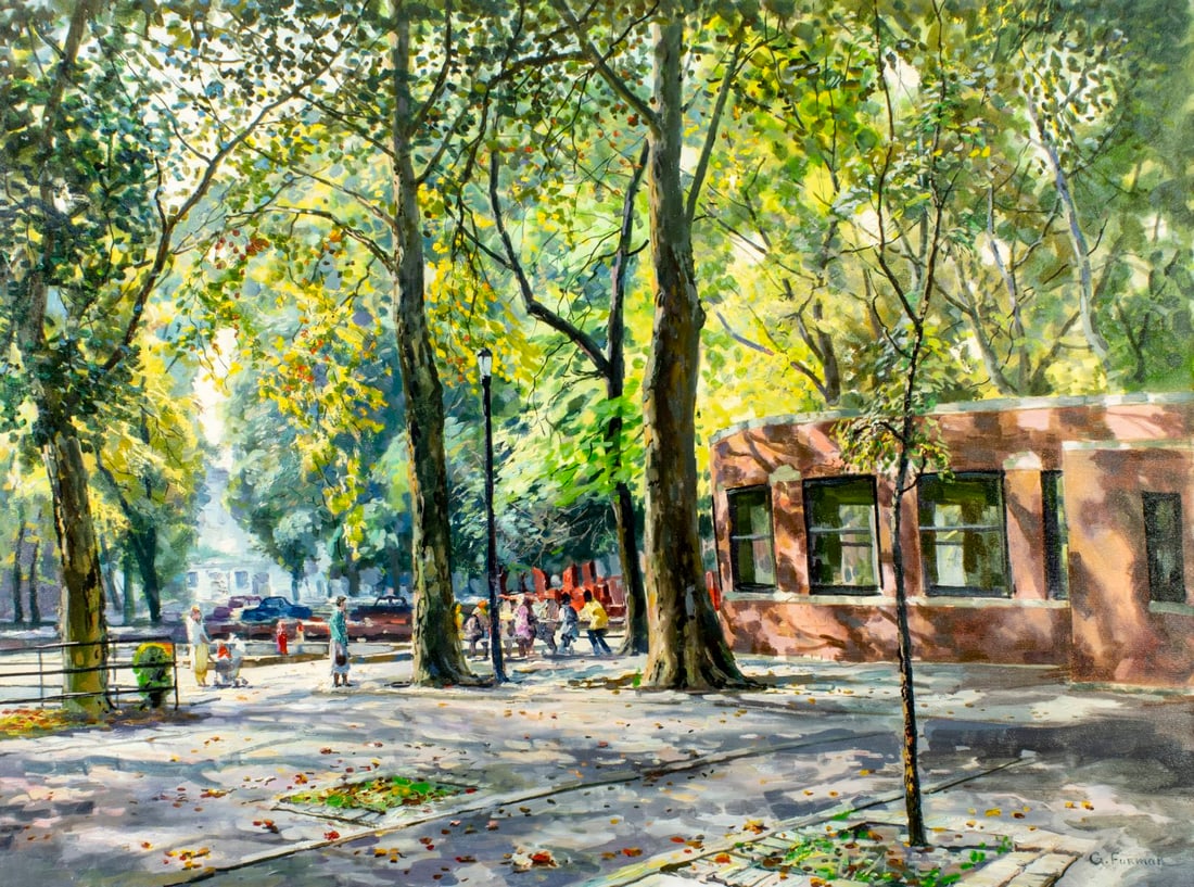 G Furman (20C) oil painting (1 of 13)