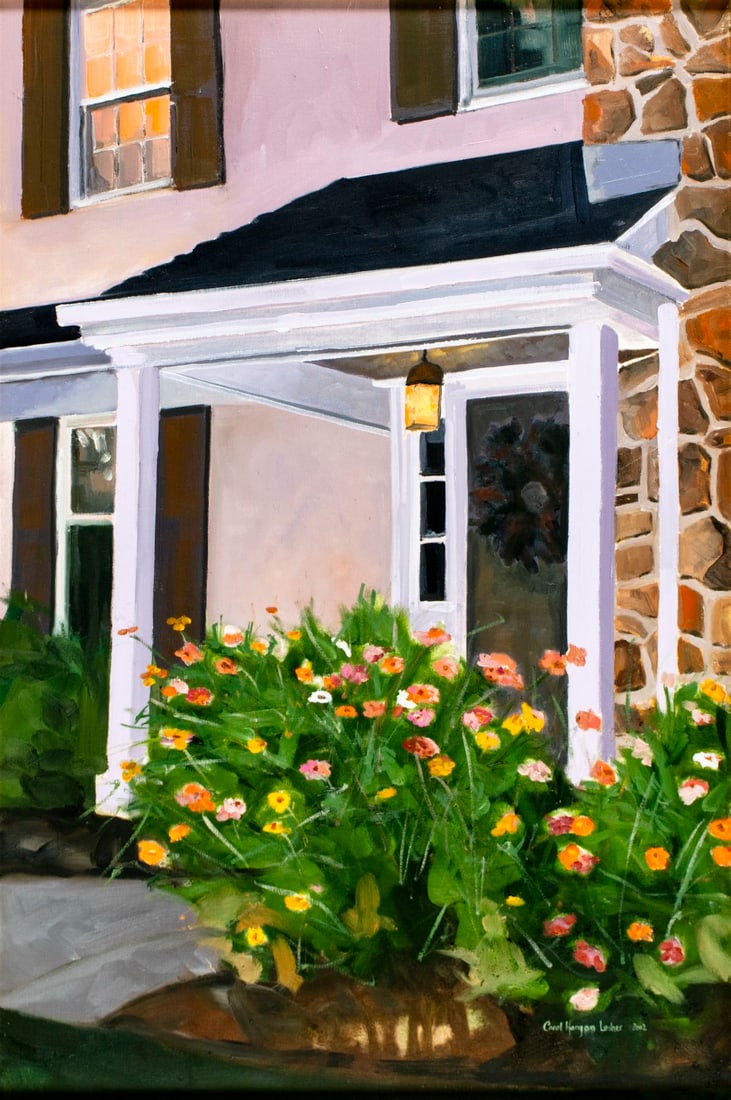 Carol Horgan Lesher (PA,b 1962) oil painting (1 of 12)