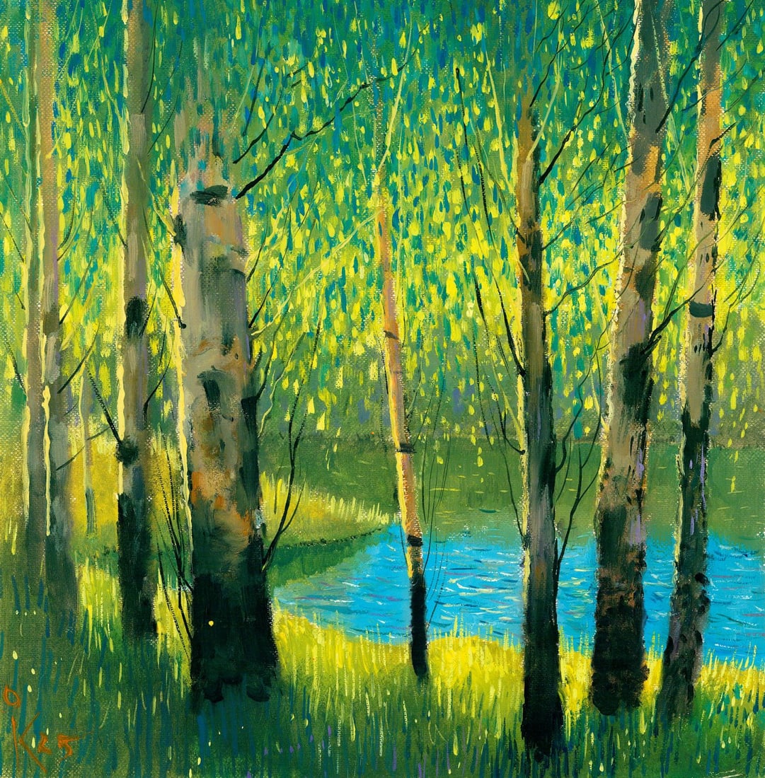 Inna Kravtsova (Ukraine,20/21C) oil painting (1 of 12)