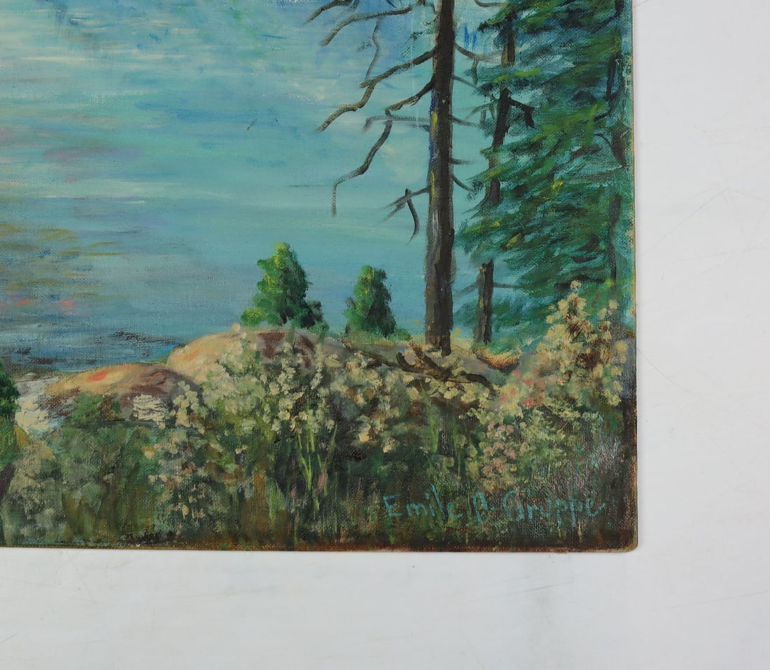 AFTER Emile Albert Gruppe (MA,1896-1978) oil painting - 10