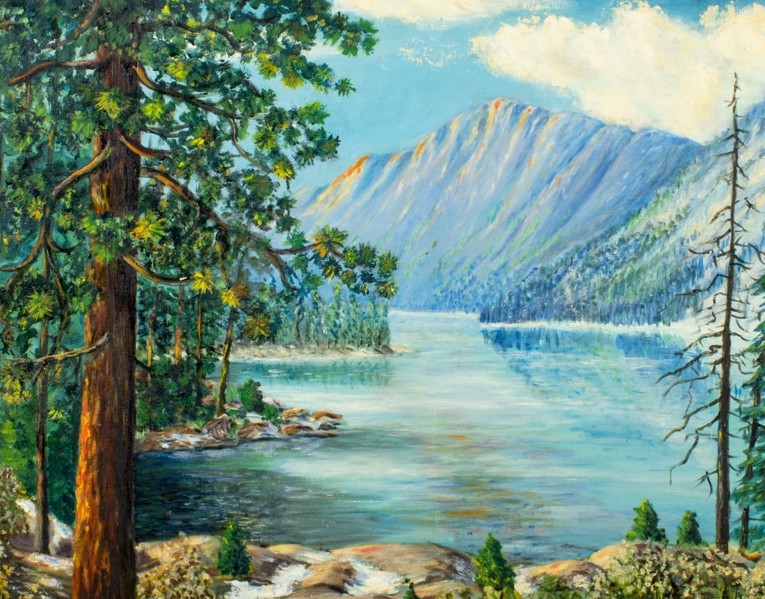 AFTER Emile Albert Gruppe (MA,1896-1978) oil painting - 5