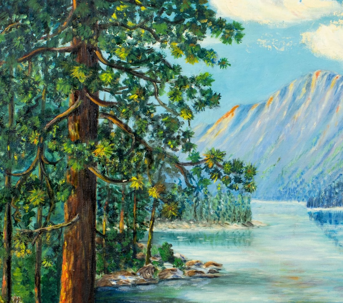 AFTER Emile Albert Gruppe (MA,1896-1978) oil painting - 6