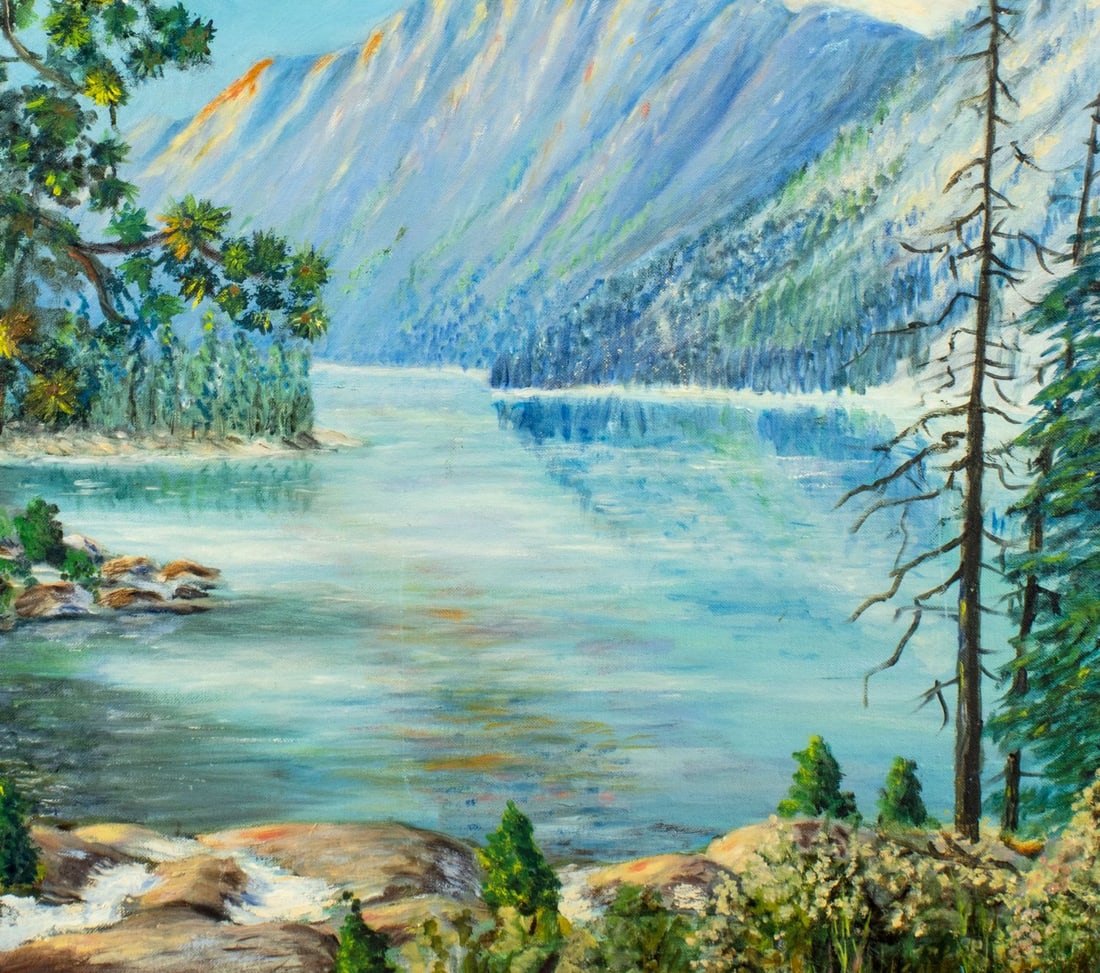 AFTER Emile Albert Gruppe (MA,1896-1978) oil painting - 7
