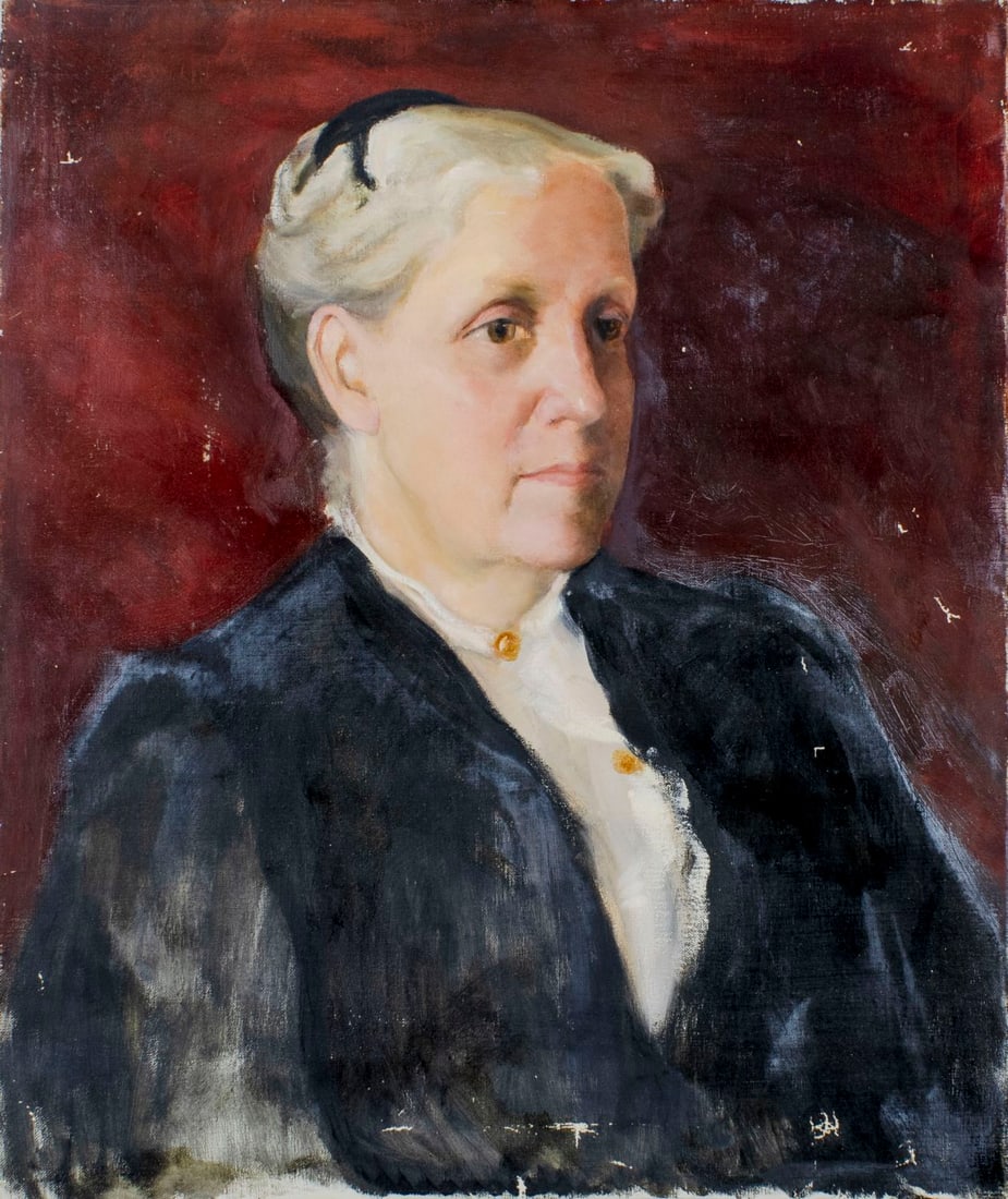 Katherine Beecher Stetson (RI,Italy,1885-1979) oil painting (1 of 13)