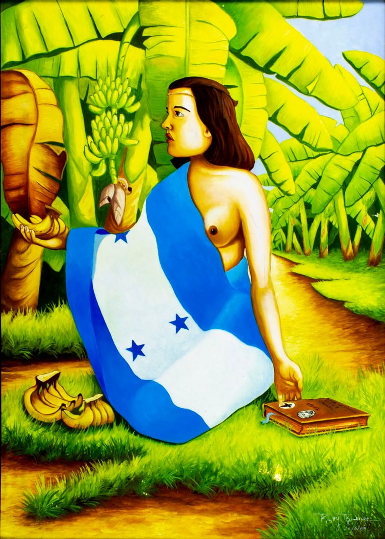 Roy Renee (Honduras,20C) oil painting (1 of 13)