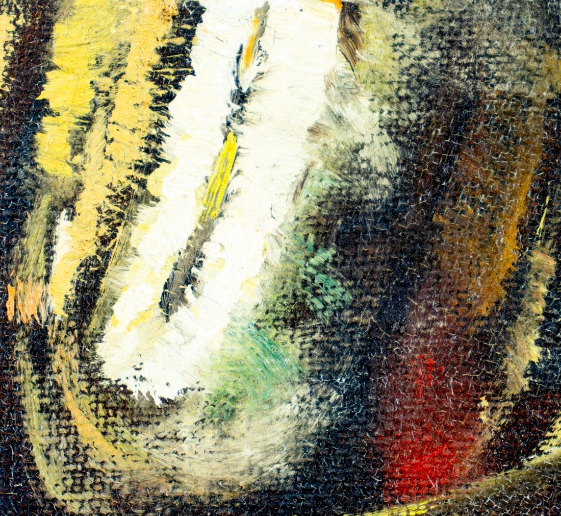 Andras Gombar (France,Hungary,1946-?) oil painting - 8