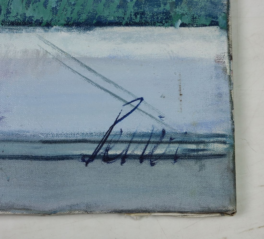 Charles Levier (French,NY,CA,1920-2003) oil painting - 10