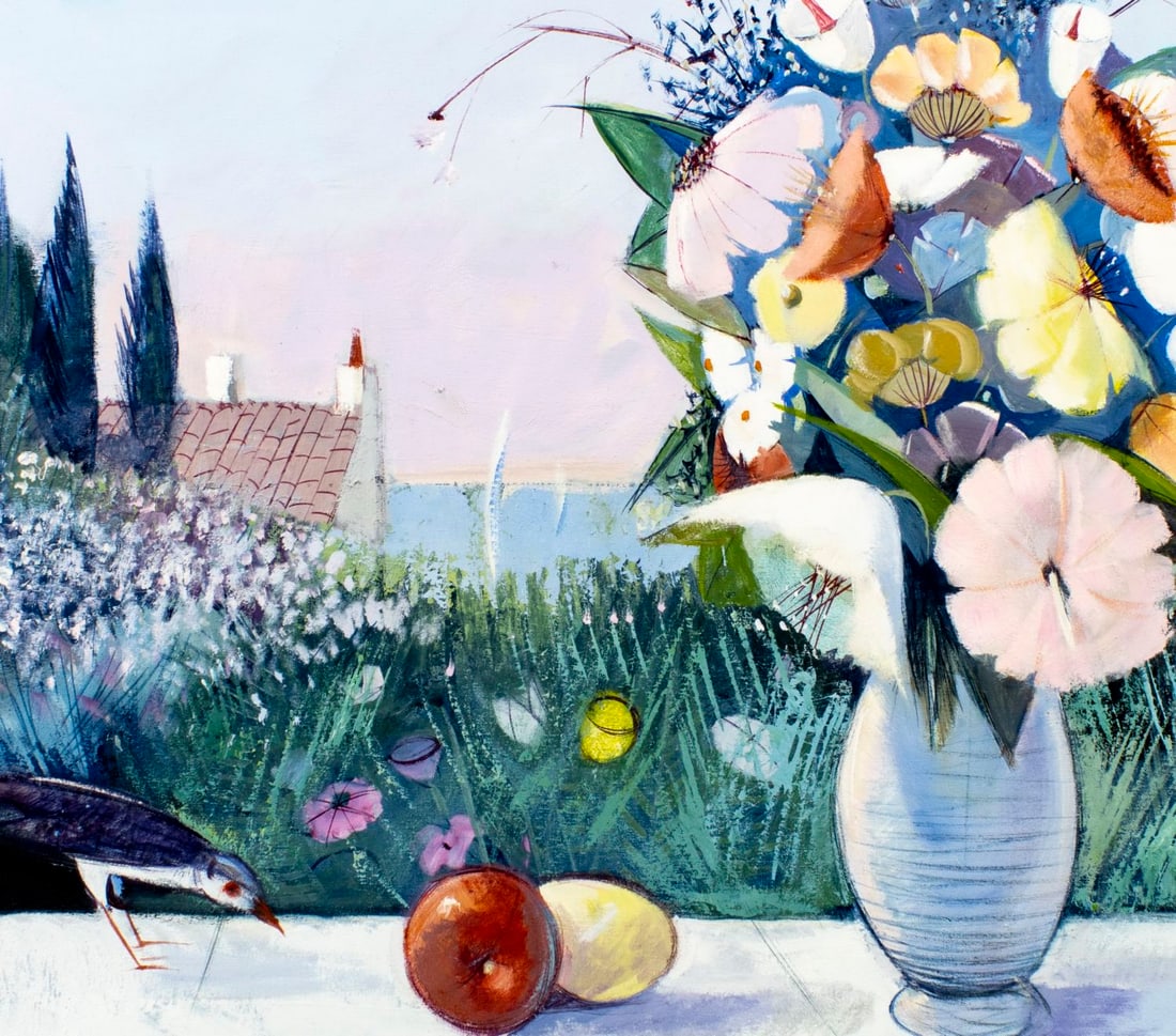 Charles Levier (French,NY,CA,1920-2003) oil painting - 5