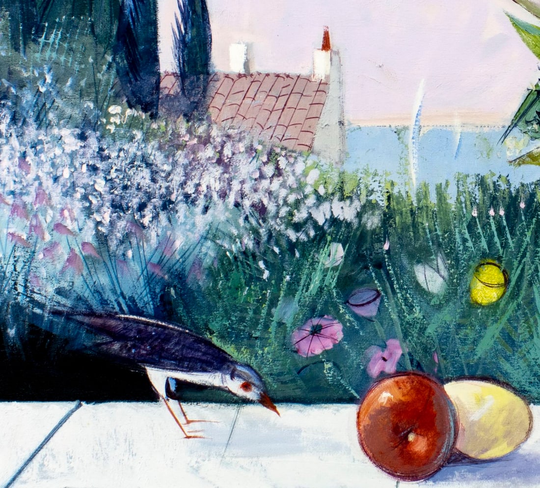 Charles Levier (French,NY,CA,1920-2003) oil painting - 6