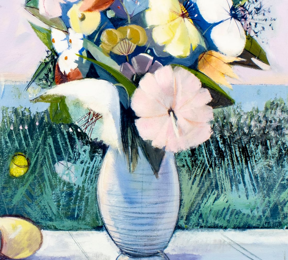 Charles Levier (French,NY,CA,1920-2003) oil painting - 7
