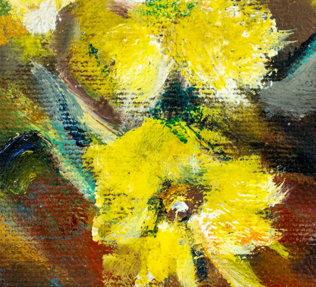 Vintage mid 20C American oil painting - 7