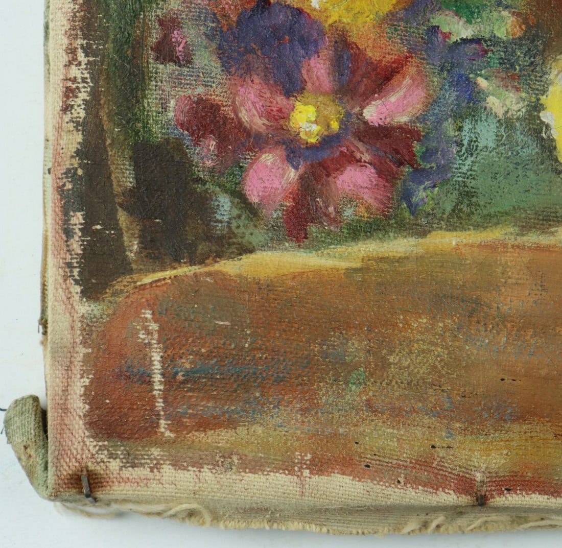 Vintage mid 20C American oil painting - 9