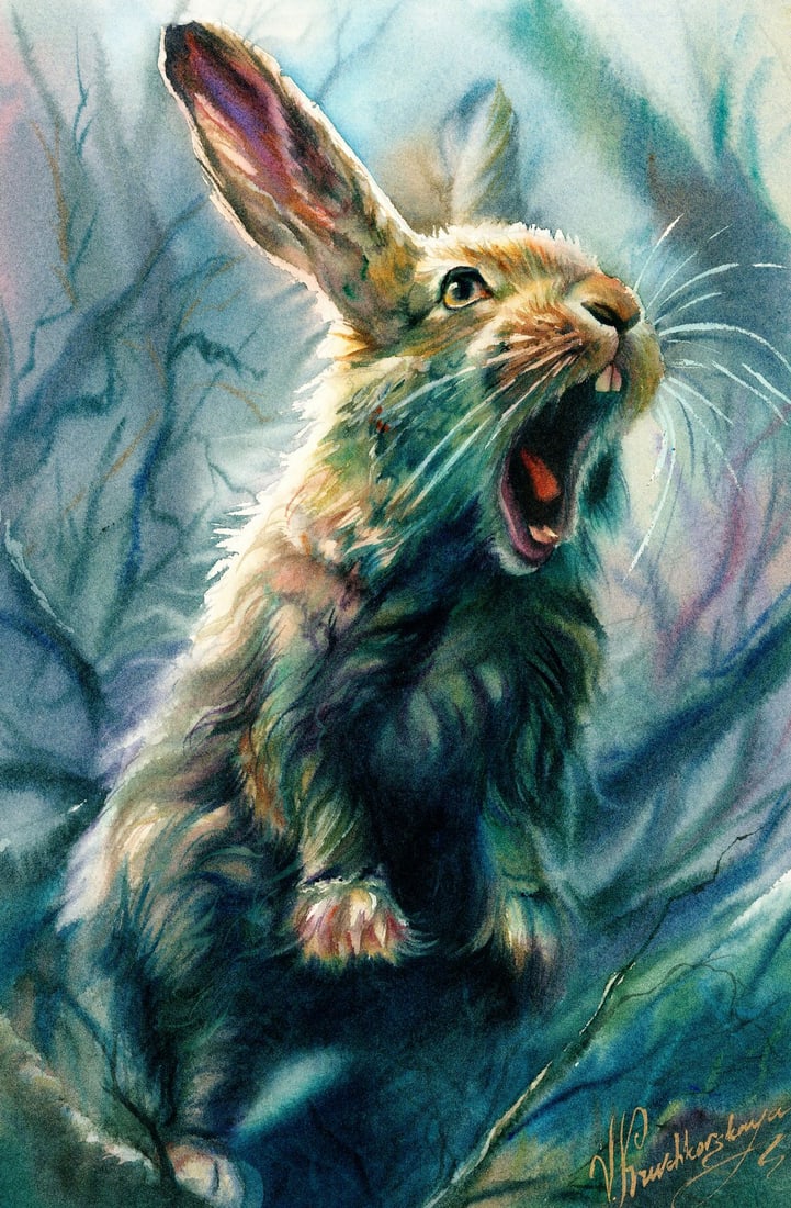 Veronika Kruchkovskaya (Ukraine,b 2004) watercolor painting (1 of 12)