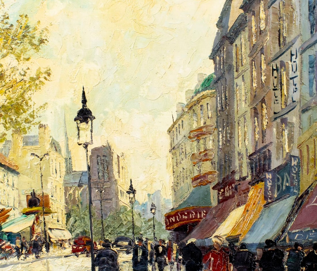 Bessier (French,20C) oil painting - 5