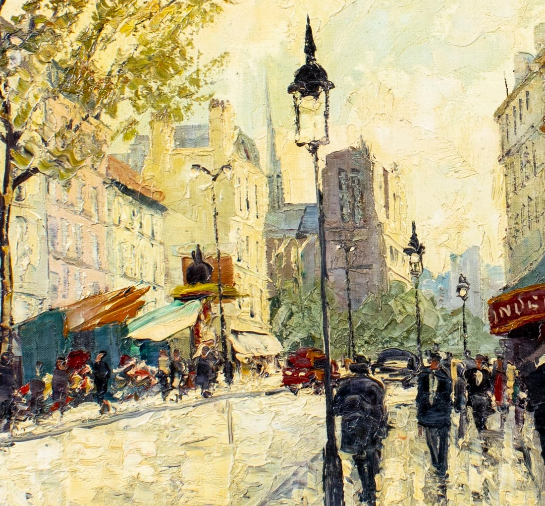 Bessier (French,20C) oil painting - 6