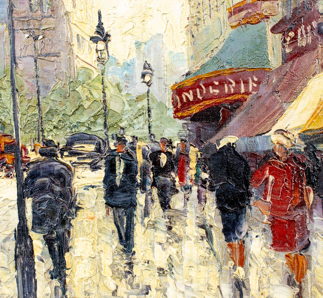 Bessier (French,20C) oil painting - 8