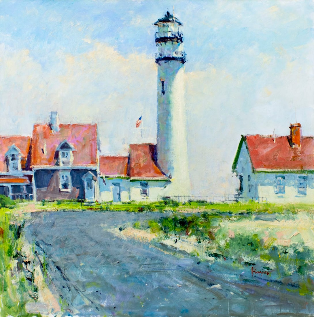 Doug Higgins (NM,NJ,1939-?) oil painting - 3