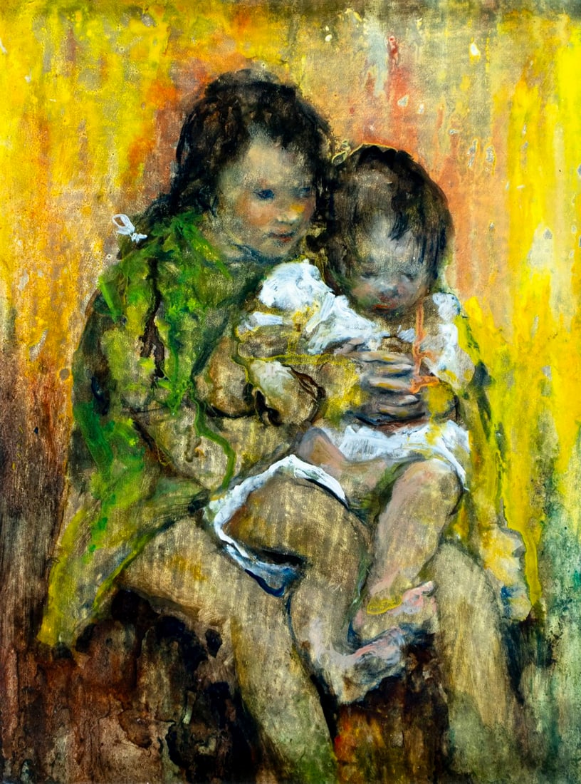 Helen Wessels (NY,1905-1985) oil painting (1 of 11)