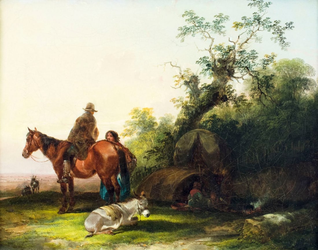 Henry Shayer (UK,1825-1864) oil painting antique (1 of 12)