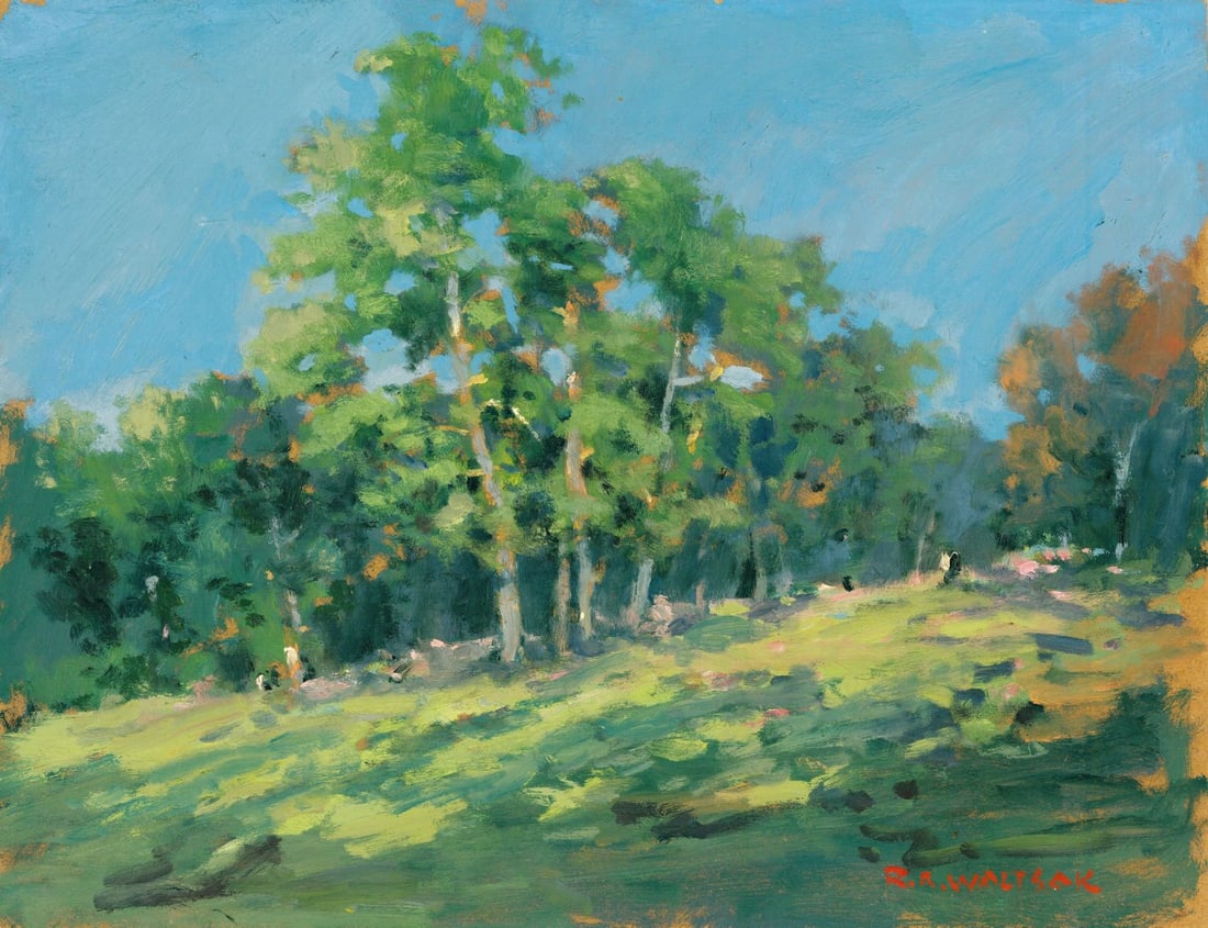 Robert Waltsak (NJ,b 1944) oil painting (1 of 10)