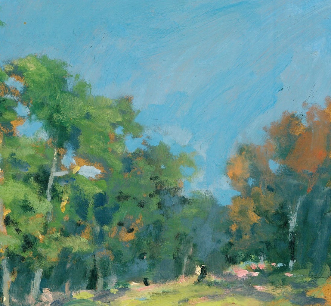Robert Waltsak (NJ,b 1944) oil painting - 6