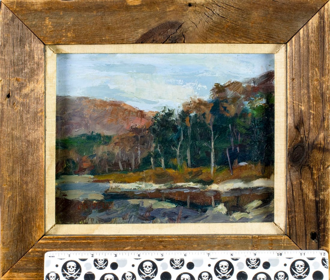 Susan Grisell (CT,b 1946) oil painting - 2