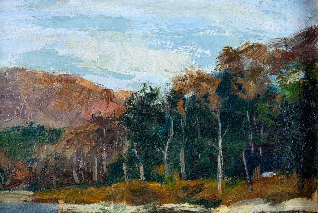 Susan Grisell (CT,b 1946) oil painting - 6