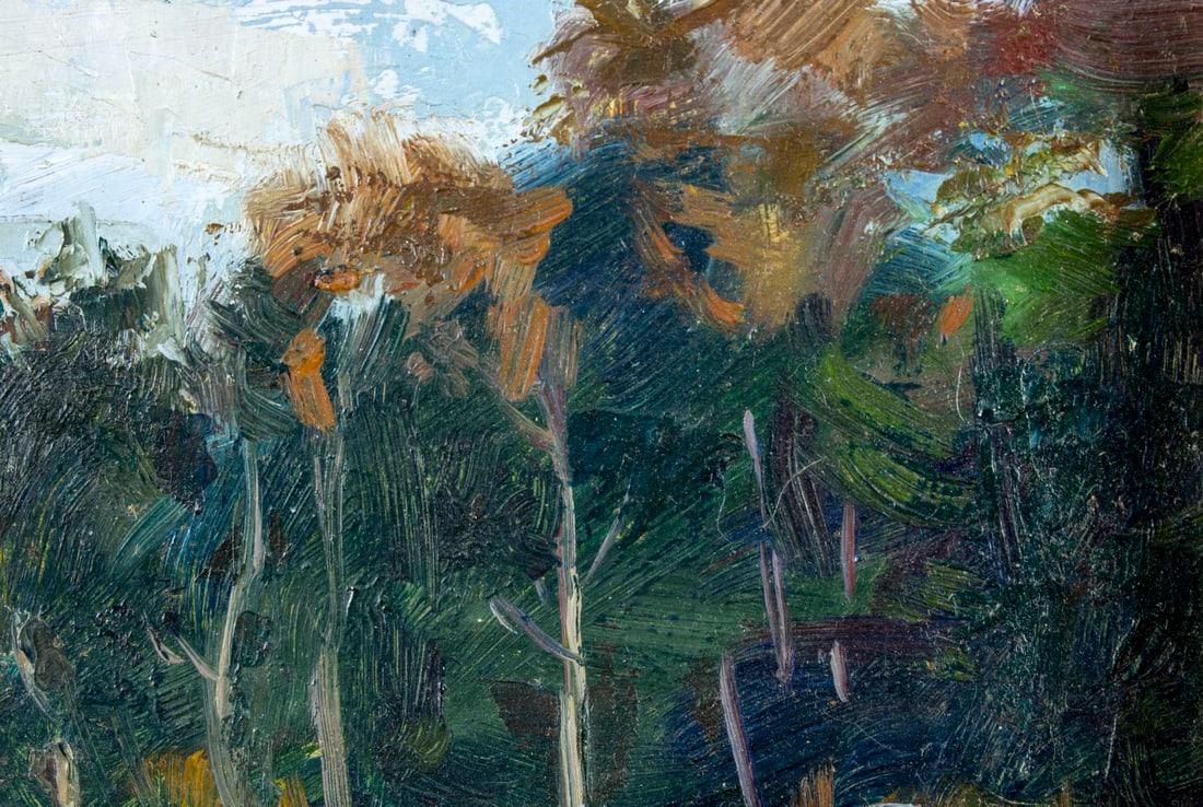 Susan Grisell (CT,b 1946) oil painting - 7