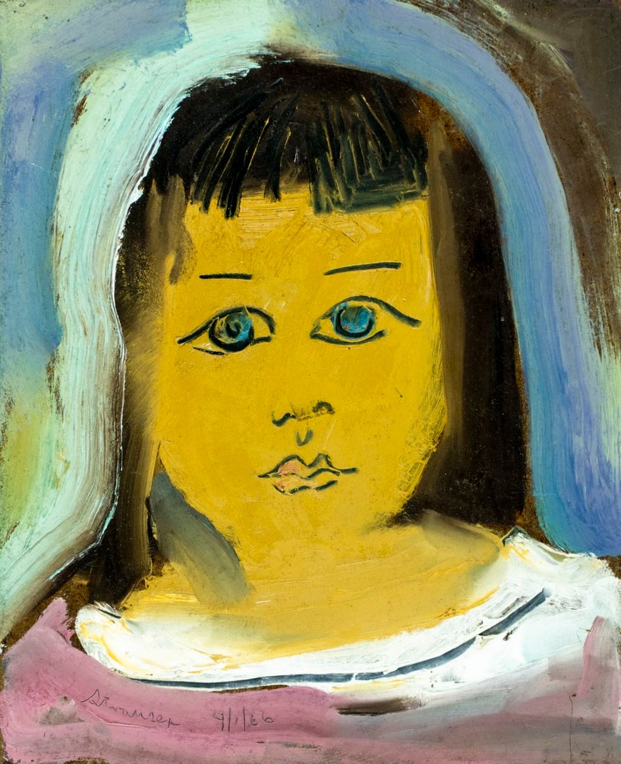 Sterling Strauser (PA,1907-1995) oil painting (1 of 12)