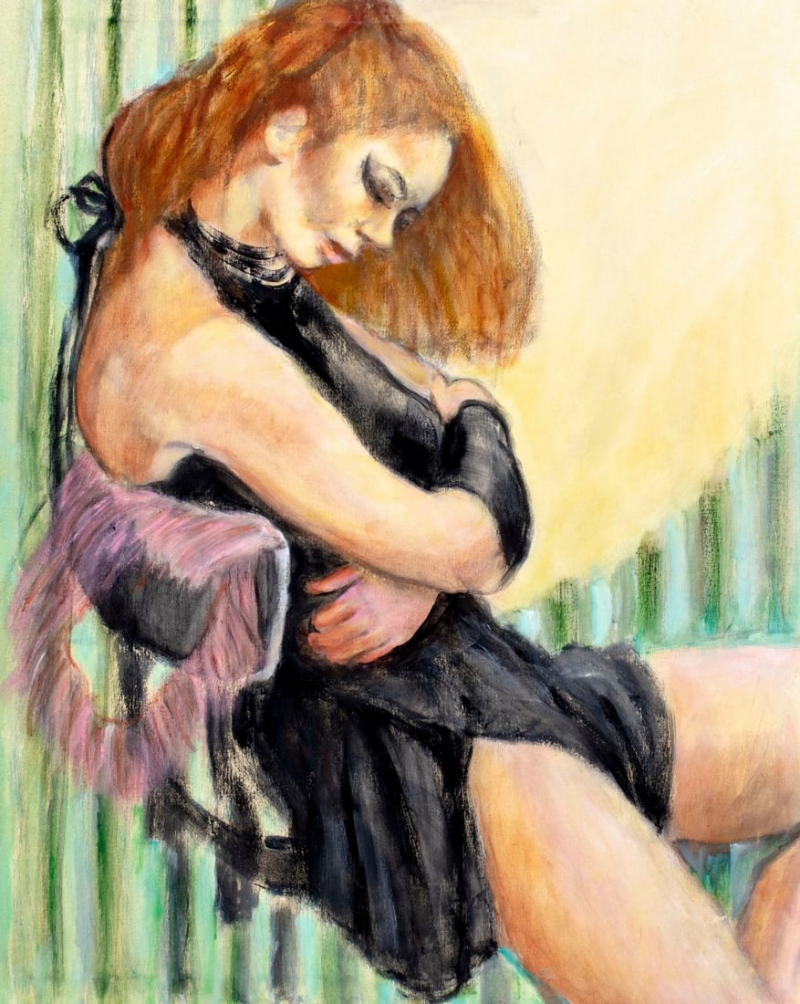 Thelma Thal (NY,1903-2001) oil painting (1 of 13)