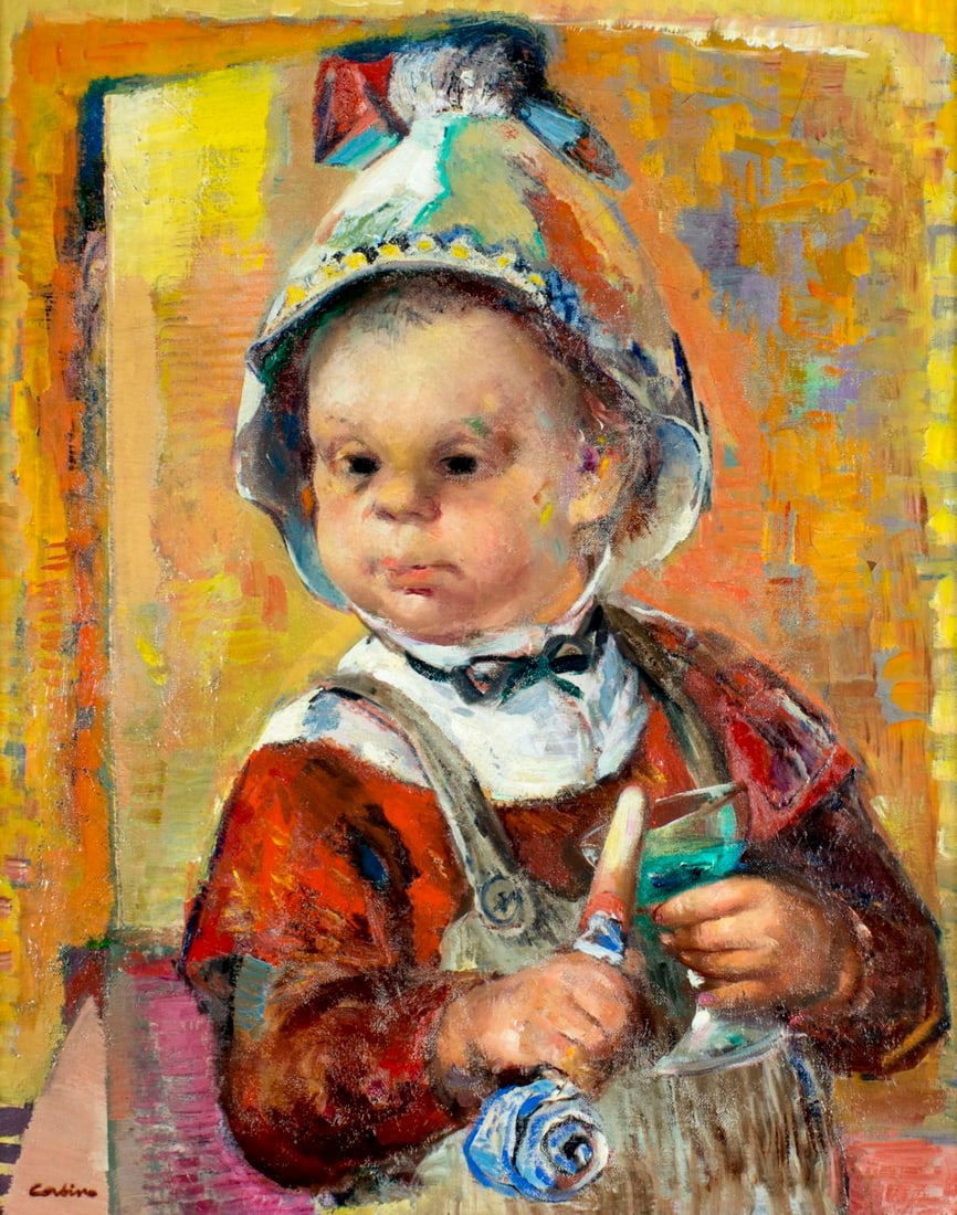 Jon Corbino (NY,MA,1905-1964) oil painting (1 of 20)