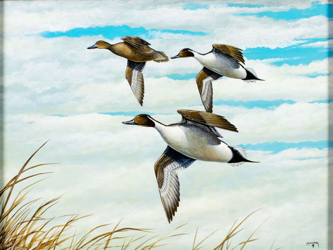 Lee Mauney (NC,20/21C) oil painting (1 of 12)