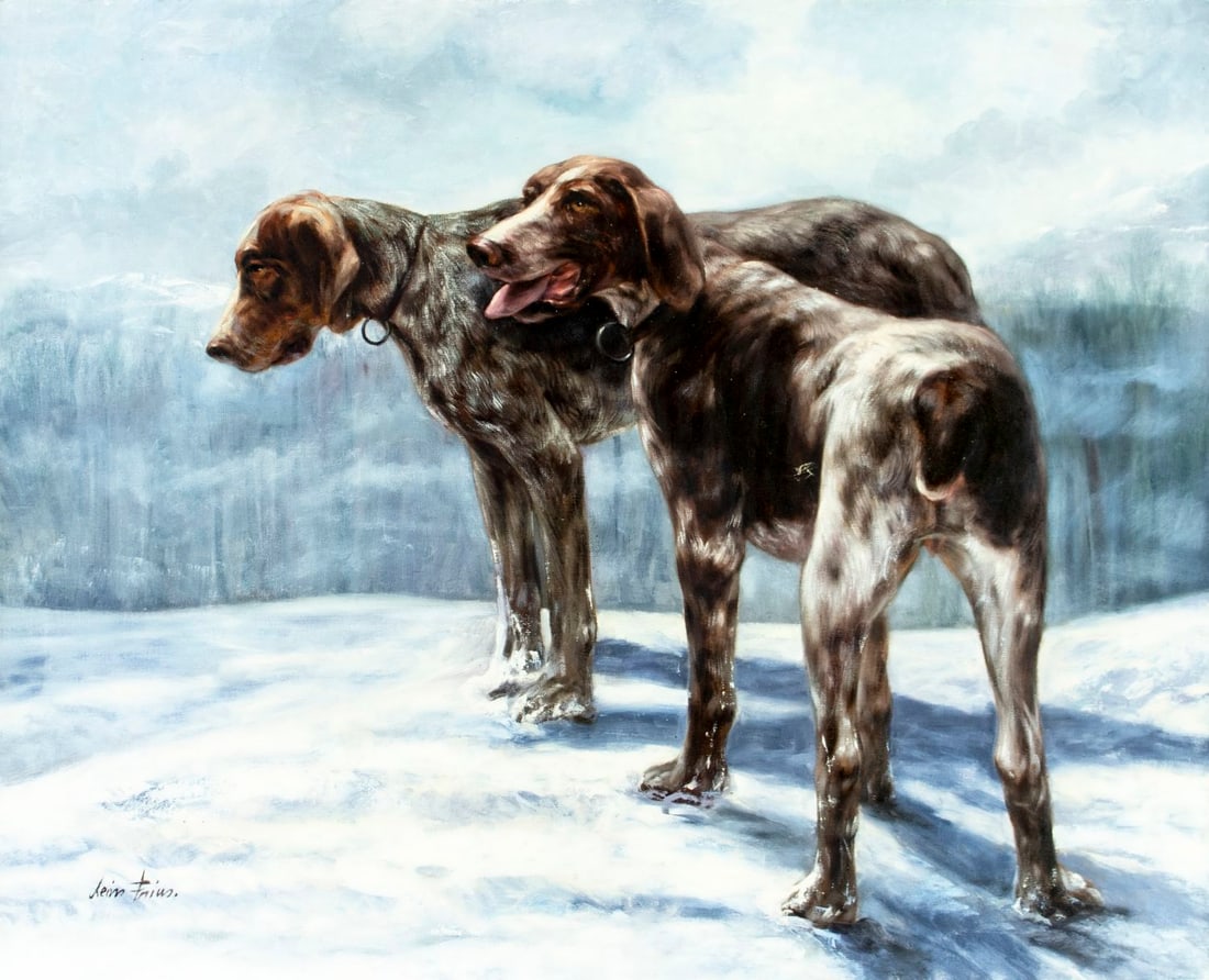 Leon Frias (Spain,1946-?) oil painting (1 of 13)