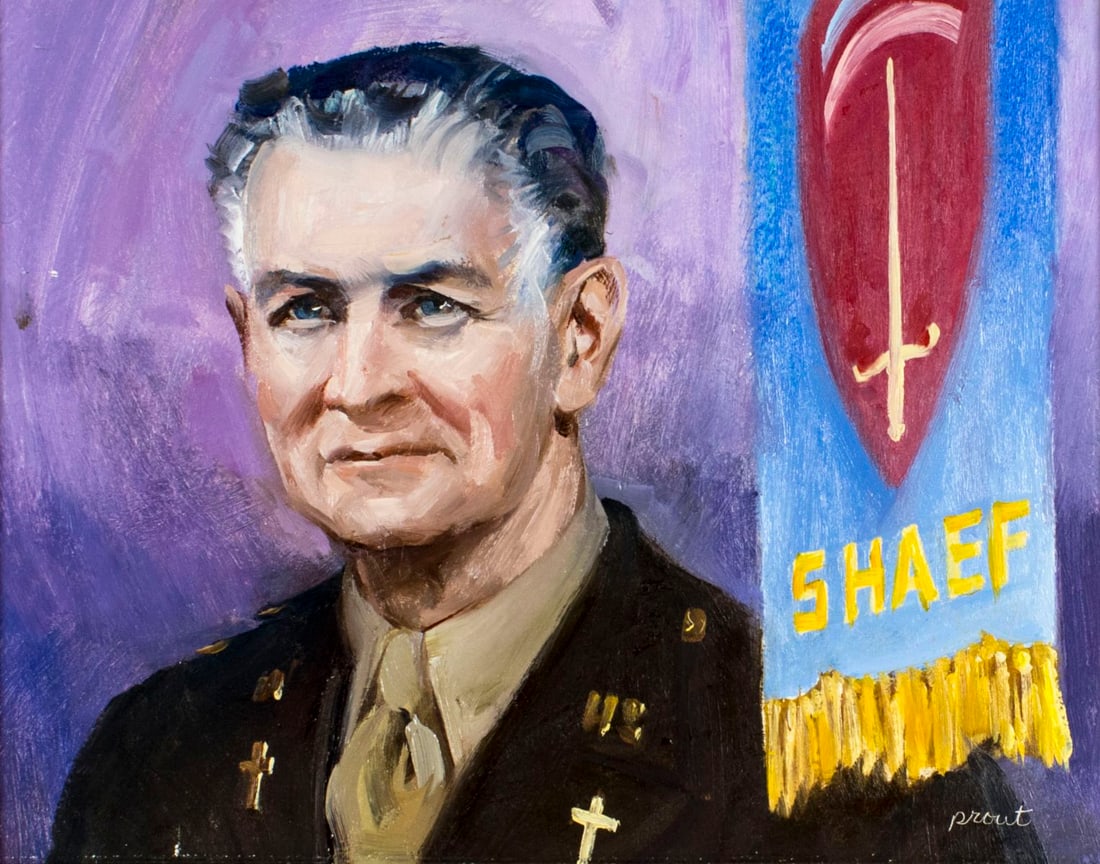 George Morton Prout (IN,FL,1913-2016) oil painting (1 of 10)