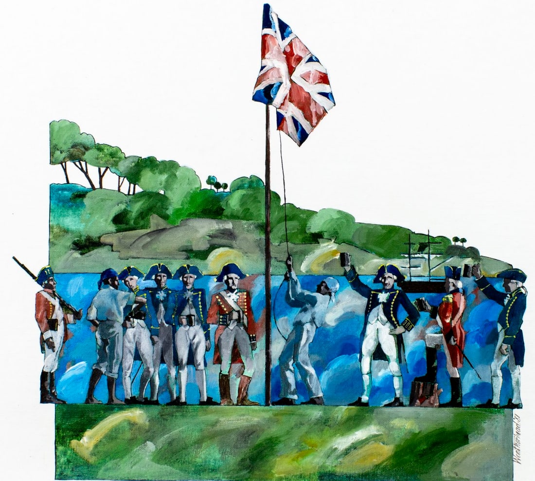 Bruce Weatherhead (Australia,20C) oil painting (1 of 13)