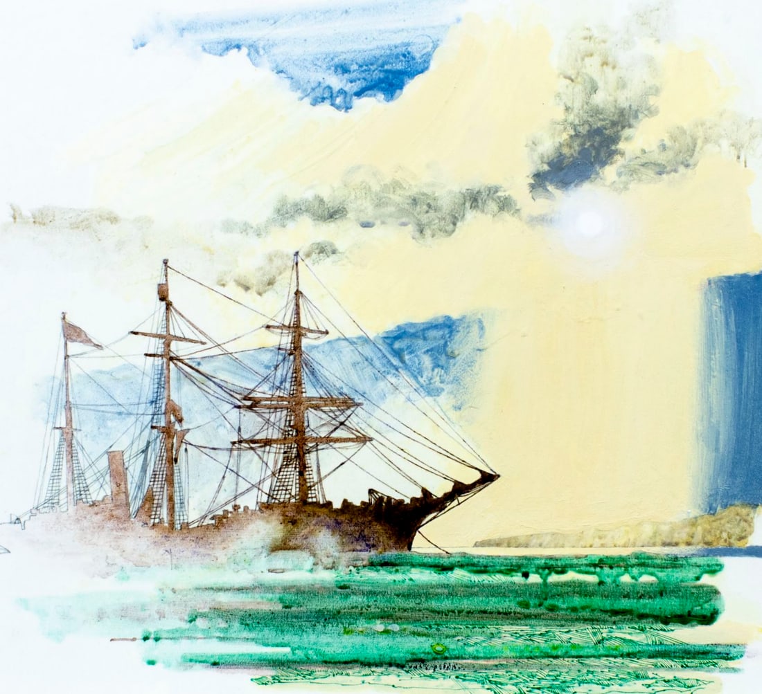 Ray Honisett (Australia,1931-2019) oil painting (1 of 14)