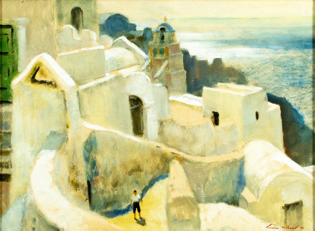 Terence John McCaw (South Africa,UK,1913-1978) oil painting (1 of 15)