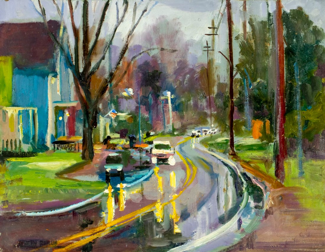 John Reilly (NY,NJ,1942-2021) oil painting (1 of 13)