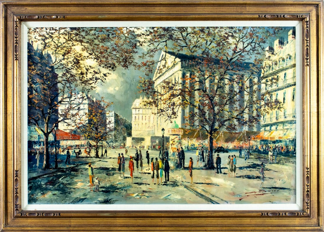 L Barre (France,20C) oil painting - 3