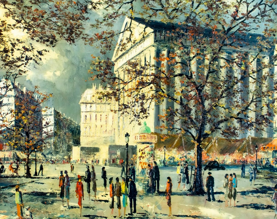 L Barre (France,20C) oil painting - 5