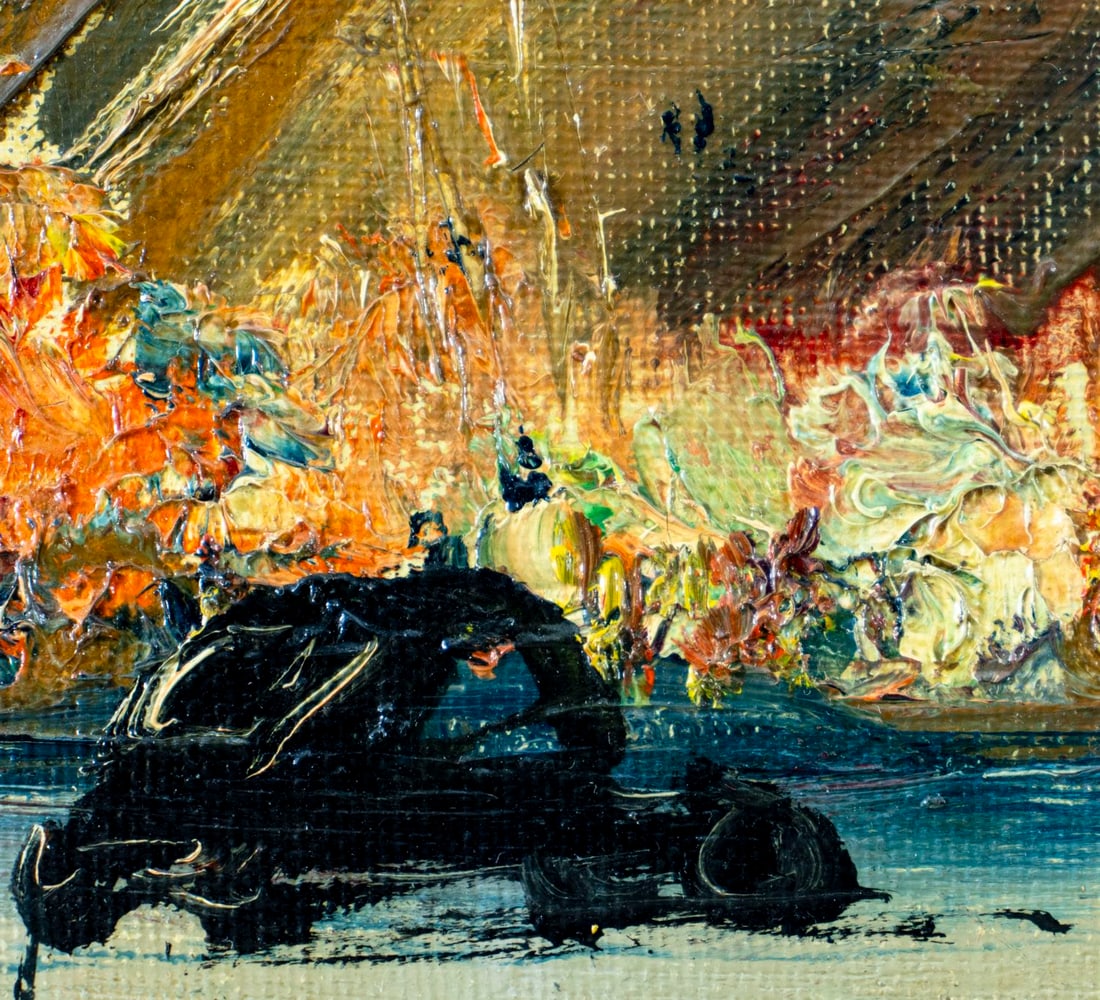 L Barre (France,20C) oil painting - 8
